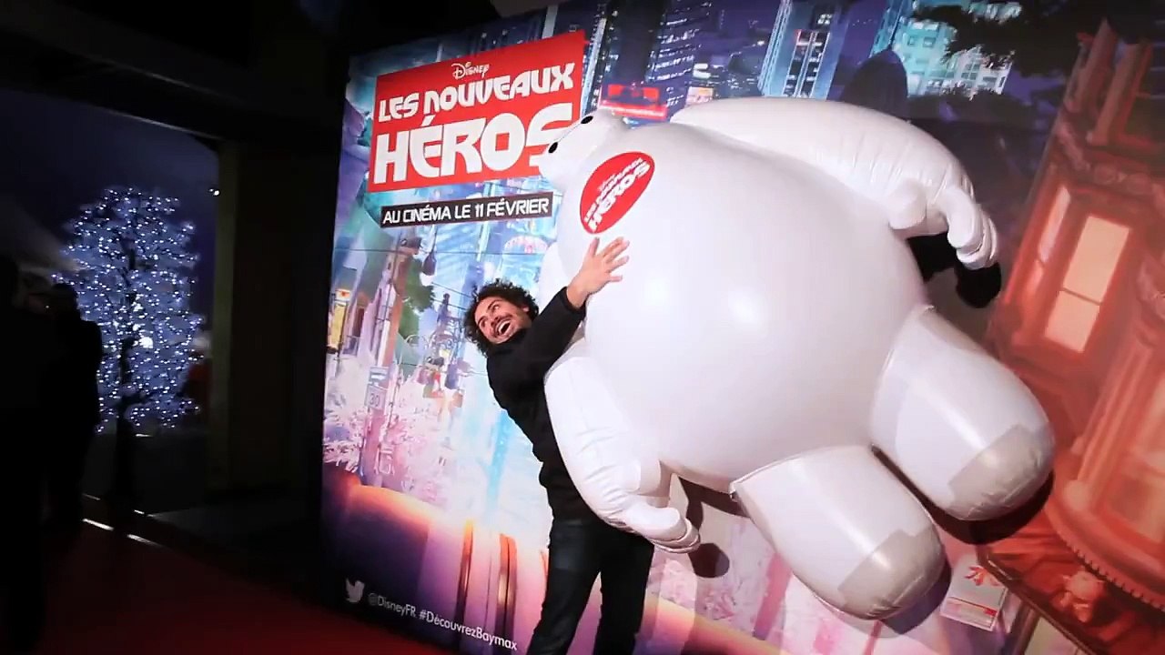 Les Nouveaux Héros Léquipe du film à Paris et les réactions du public