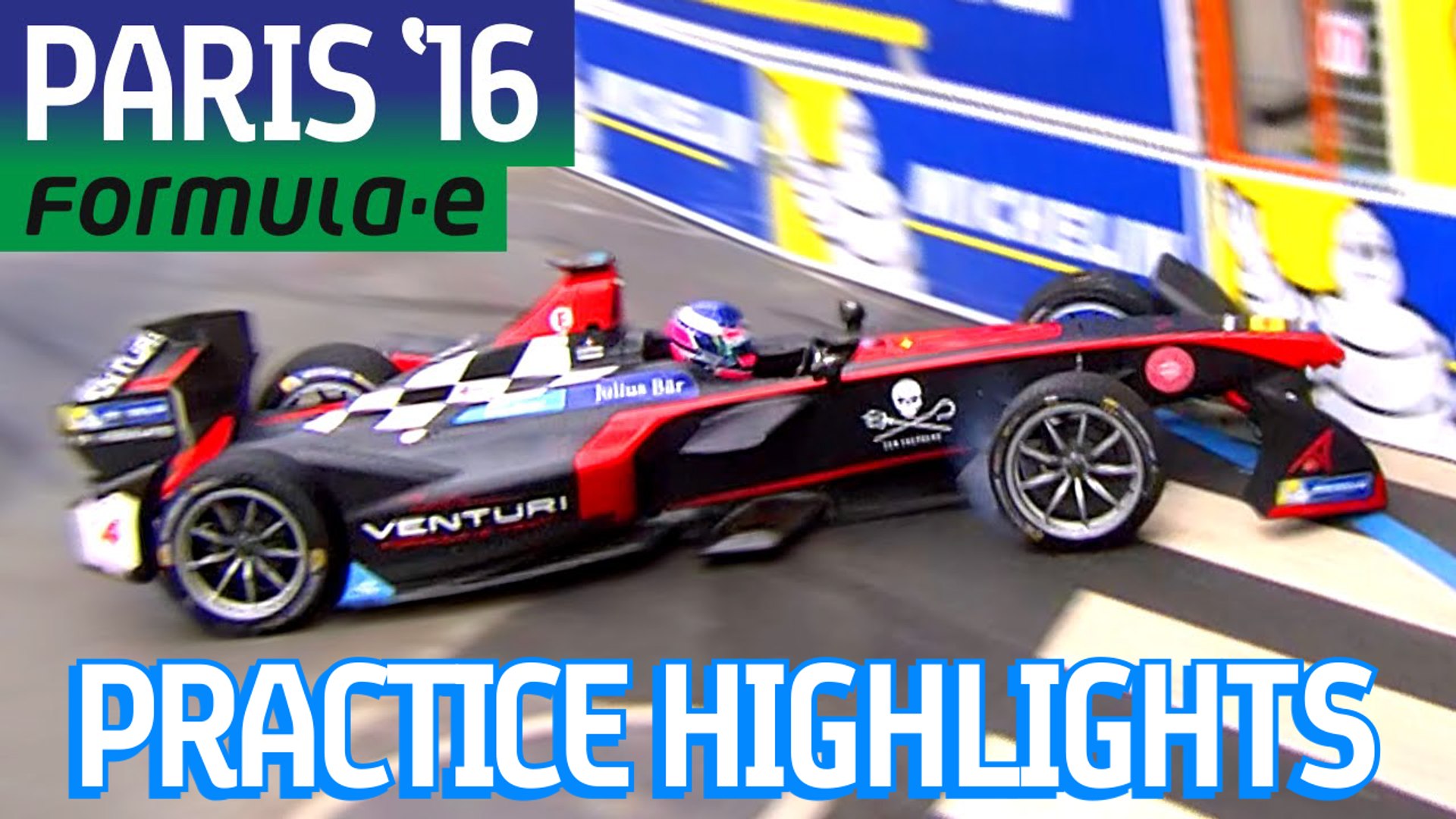 All-Action Paris 2016 Free Practice Highlights - Formula E