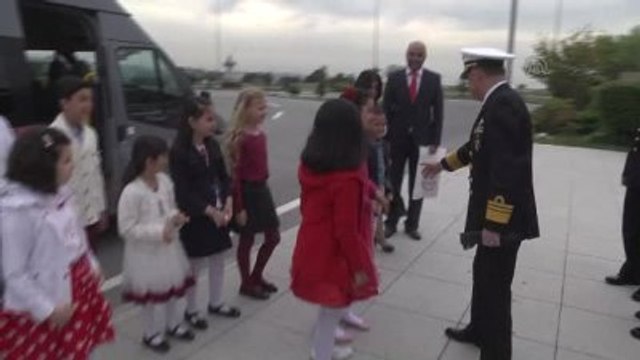 Deniz Harp Okulu Komutanlığı, Barbaros İlköğretim Okulu Öğrencilerine Kapılarını Açtı