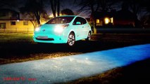 Nissan Leaf 2016 First Glow In The Dark Car Paint Commercial Electric Car Glow­in­the­dark CARJAM TV