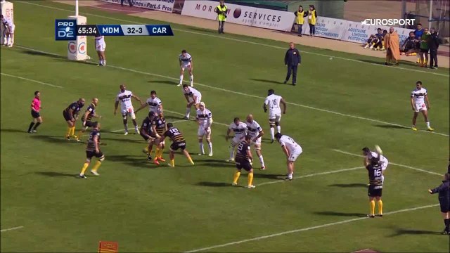 SITE OFFICIEL STADE MONTOIS RUGBY - ESSAI 5 C. BEAL - STADE MONTOIS CARCASSONNE