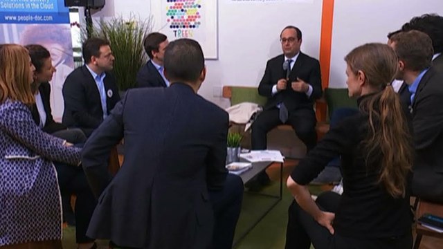 Conclusion de la table-ronde avec des entrepreneurs français à New York