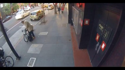 Brazen Bike Theft In Broad Daylight