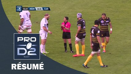 PRO D2 - Résumé Mont De Marsan-Carcassonne: 39-10 - J27 - Saison 2015/2016