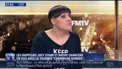 JoeyStarr envoie balader une journaliste de BFM TV qui reprend sa chanson