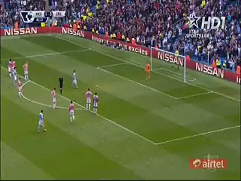 Half Time Manchester City 2:0 Stoke City  23.04.2016