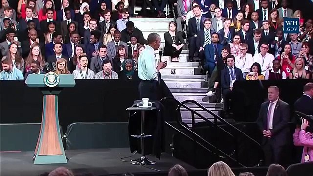President Obama Explains Priorities for Next President - 4/23/2016 town hall London