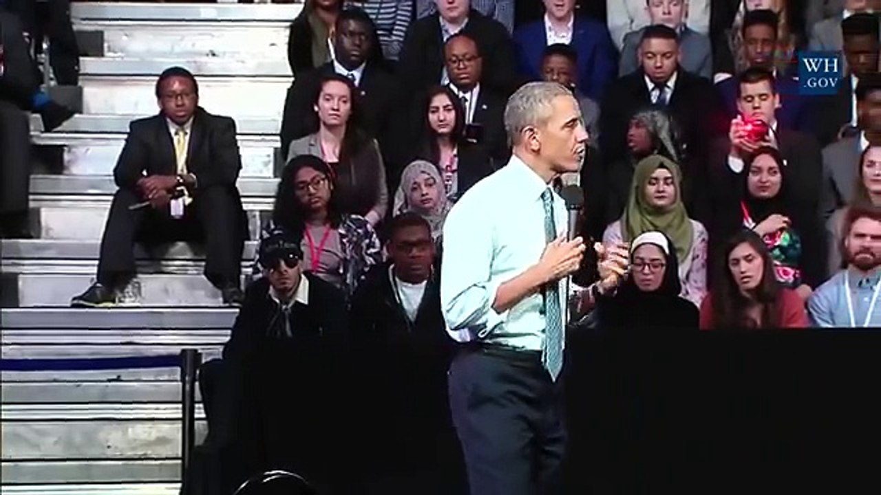 President Obama talks about his legacy - saving the economy, Ebola, etc - London 4/23/2016