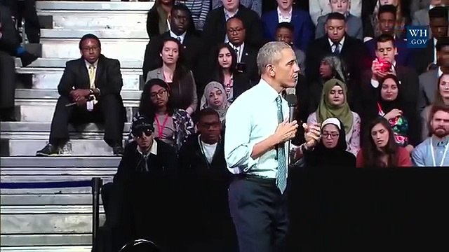 President Obama talks about his legacy - saving the economy, Ebola, etc - London 4/23/2016