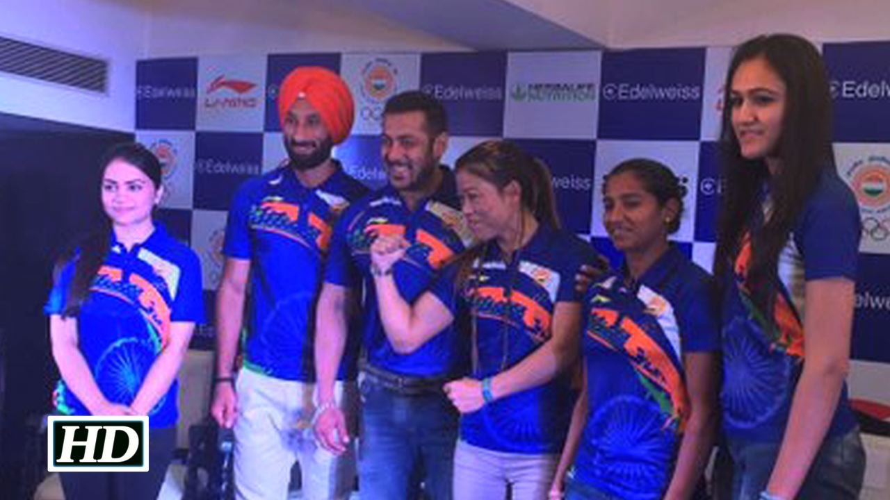 Watch Salman Announced As Indias goodwill ambassador at Rio Olympics