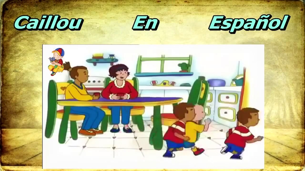Caillou En Espanol DVD8 capitulos completos Discovery kids latino en espanol