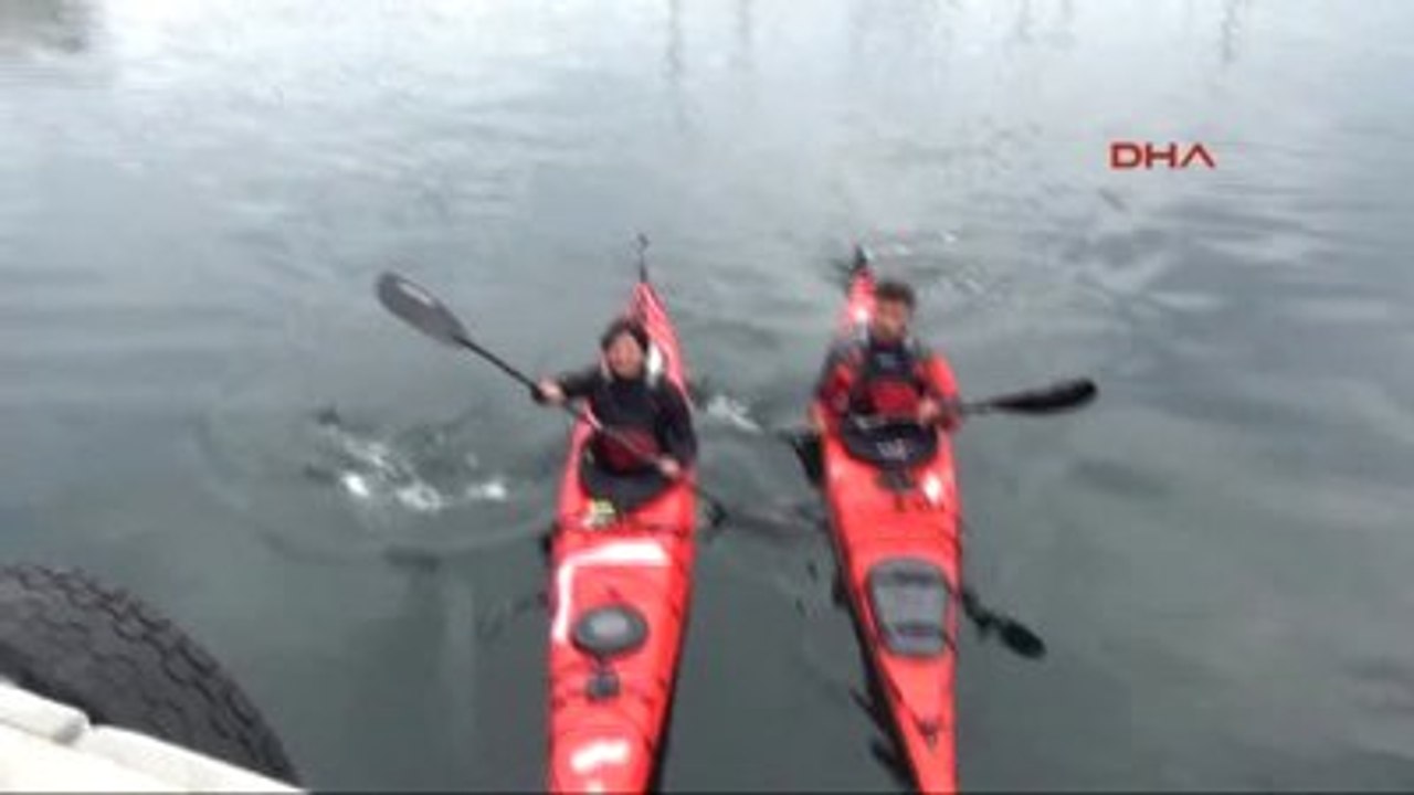 Çanakkale Şehitleri Anısına Kanoyla 160 Mil Yol Kat Ettiler