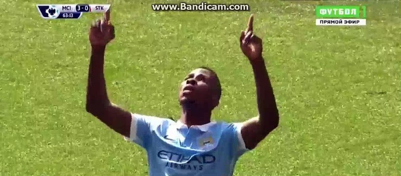 IHEANACHO GOAAAL - Manchestere City 3-0 Stoke City 23-04-2016