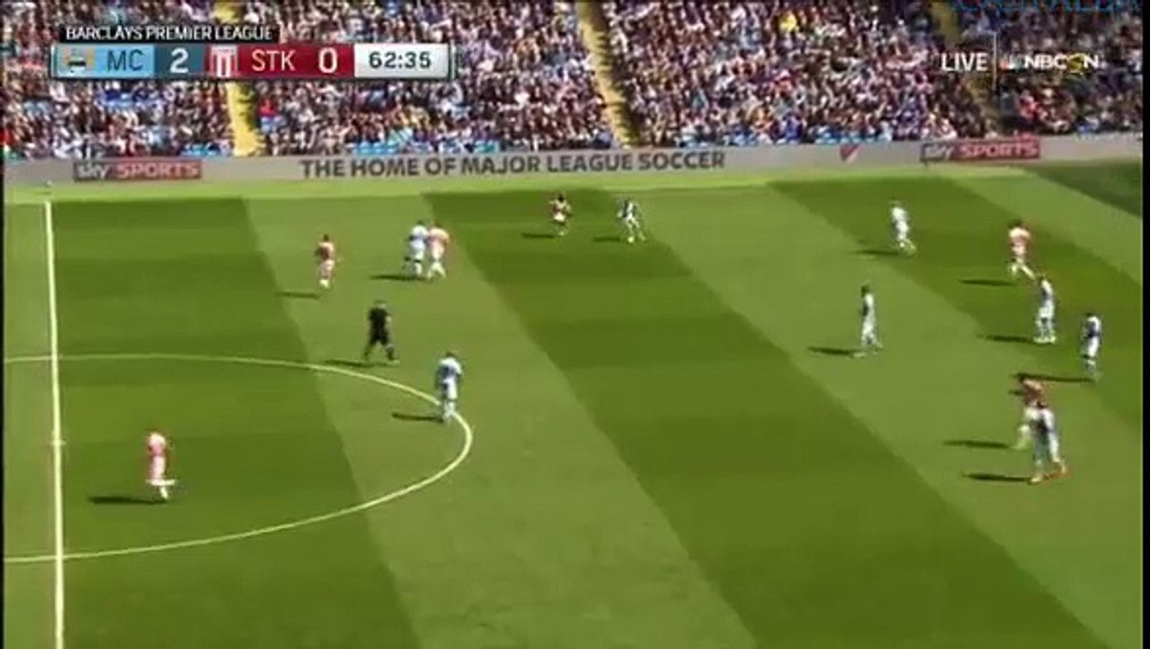 GOAL Iheanacho  (3-0) Manchester City vs Stoke City (2016.04.23) Premier League