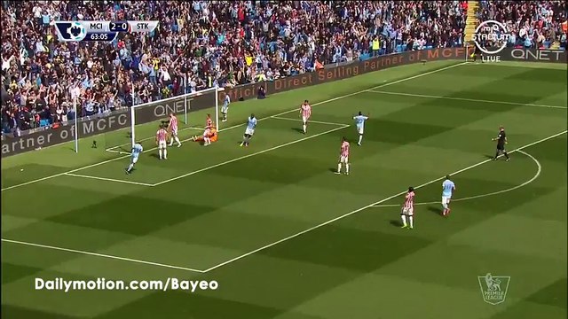 Kelechi Iheanacho Goal HD - Manchester City 3-0 Stoke City - 23-04-2016