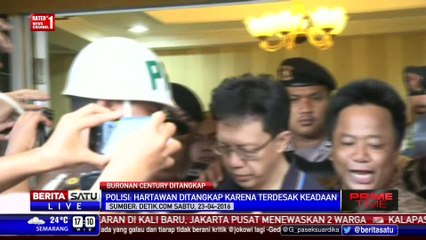 Polisi: Hartawan Ditangkap karena Terdesak Keadaan
