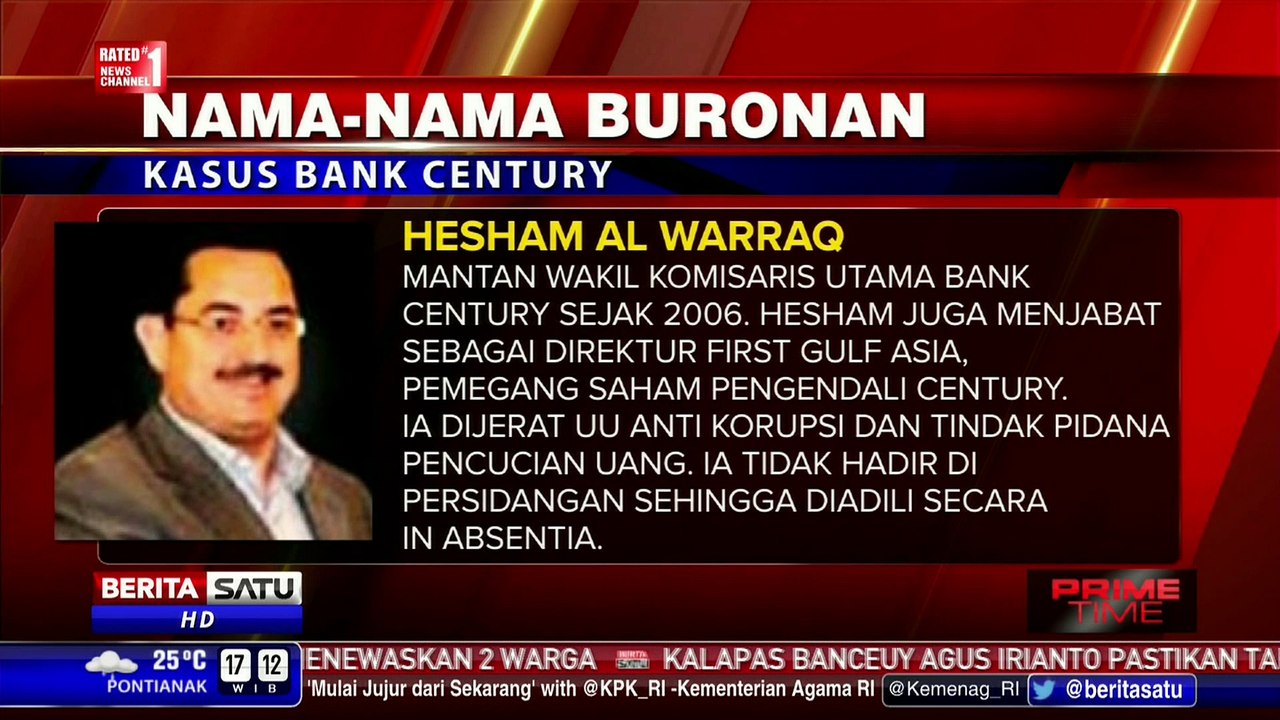 Nama-Nama Buronan Kasus Bank Century