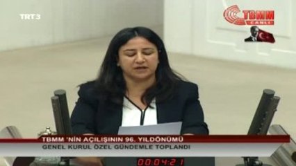 TBMM'nin Açılışının 96'ncı Yıl Dönümü - Demirtaş Yerine Çağlar Demirel Konuştu