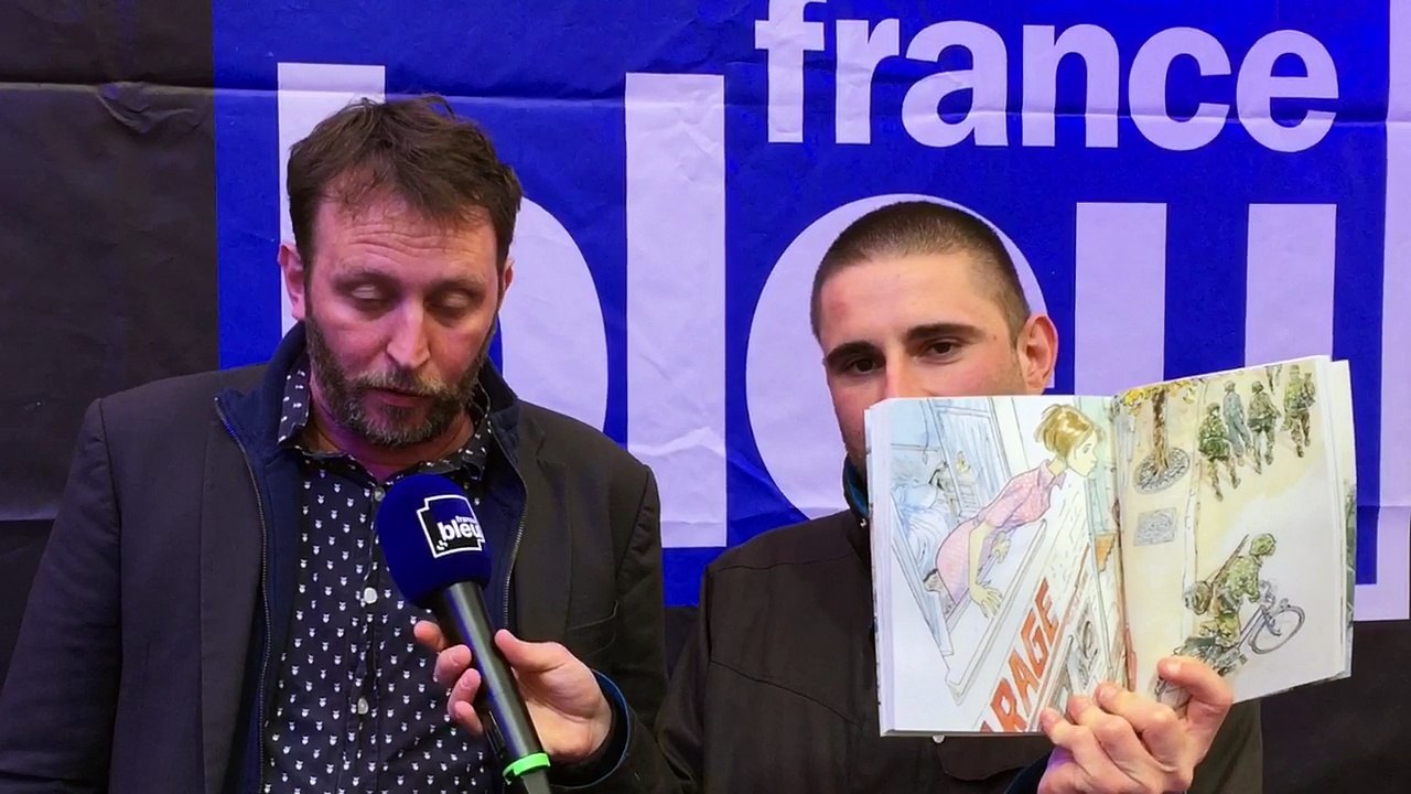 Vincent Cuvilier, invité de France Bleu Lorraine pour son livre "Ils ont grandi pendant la guerre 1939-1945"