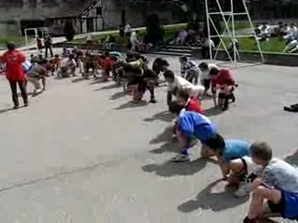 leçon de HAKA a Provins -rugby