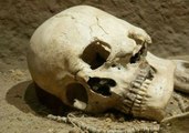 Dünyada iskelet fışkıran dört mezar