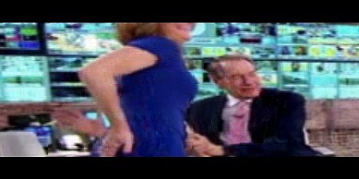 CBS’s Charlie Rose Offers to Spank Norah O’Donnell As She Slaps Her Own Butt