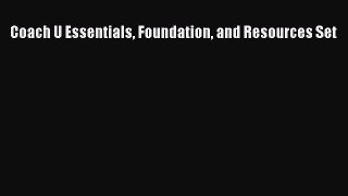 Download Coach U Essentials Foundation and Resources Set Ebook Online