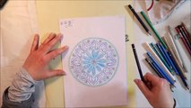 inspiration is everywhere: dishes // mandala speed drawing // creative play with coloured pencils