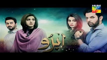 Watch Online Drama Abro Episode 20 Promo Hum TV Drama 23 Apr 2016 -