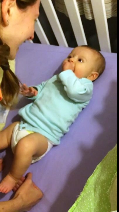 Giggles with mommy