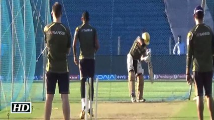 IPL 9 KKR vs RPS Kolkata Knight Riders Practice Video