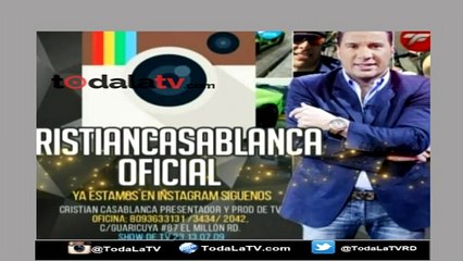 MIREN LO QUE DICE LA BIO DE INSTAGRAM DE CRISTIAN CASABLANCA.