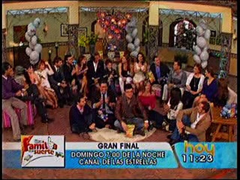 una familia con suerte en hoy 2 febrero 2012