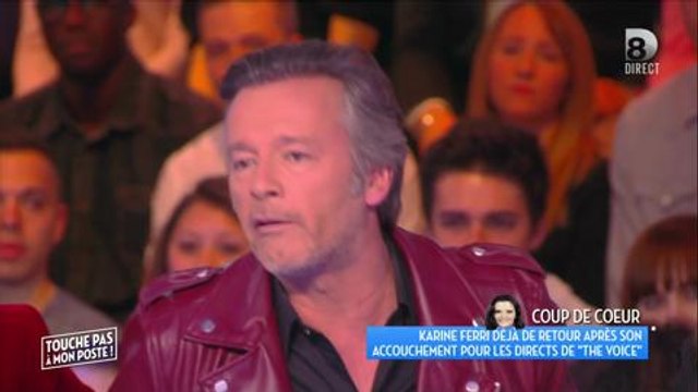 Jean-Michel Maire indigné par Karine Ferri de retour dans The Voice après son accouchement