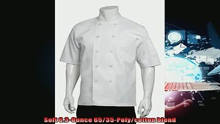 special produk Chef Works PCSS Volnay Short Sleeve Basic Chef Coat White Medium  Set of 6