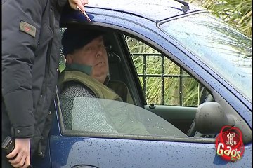 Napping British Policeman