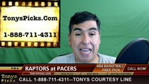 Indiana Pacers vs. Toronto Raptors Free Pick Prediction Game 4 NBA Pro Basketball Odds Preview 4-23-2016