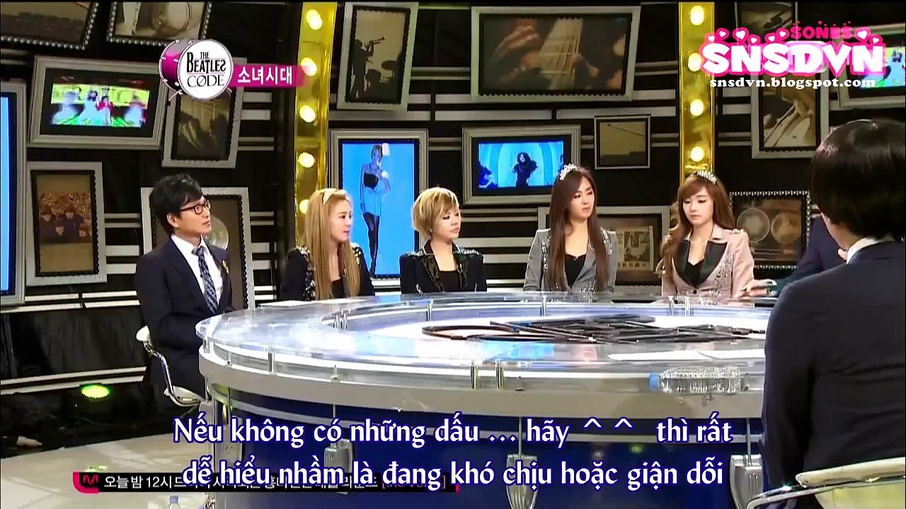 Vietsub | SNSD Show 2011 | Beatles Code Ep 1 - Part 4/6 | 2011.12.09