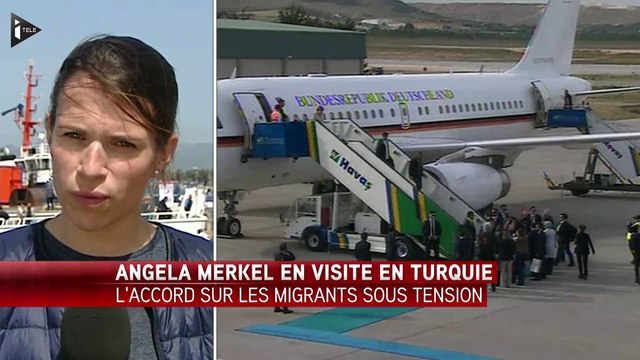 Angela Merkel en Turquie pour une visite sous tension