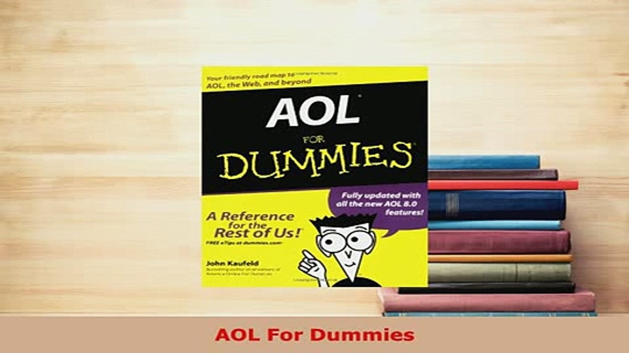 PDF  AOL For Dummies  Read Online