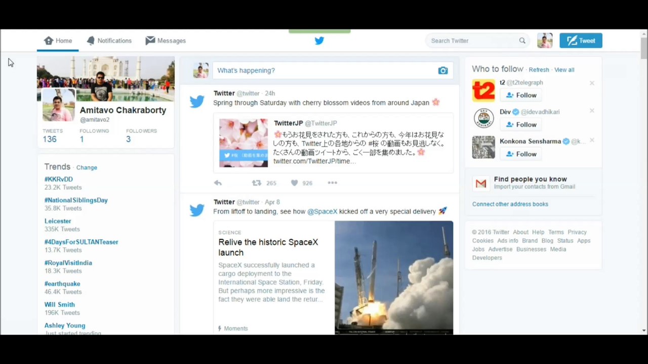 Twitter - Adding your location to a Tweet