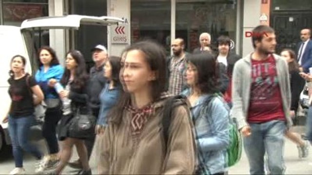 Kağıthane'de Ensar Vakfı Protestosu