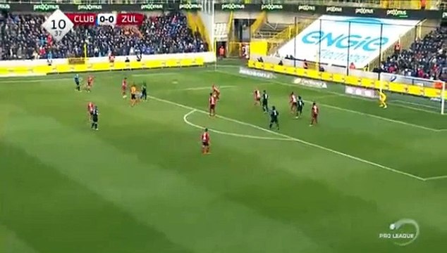 Vanaken GOAL 1 : 0 - Club Brugge KV vs Zulte-Waregem 23 April 16