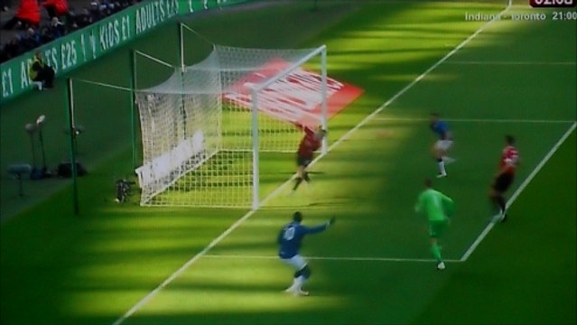 Wayne Rooney Crucial Goal Line Clearance vs Romelu Lukaku!