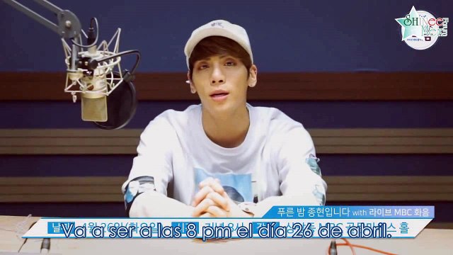 SHINee - Jonghyun Live MBC Tuesday Concert [Subtitulos en Español]
