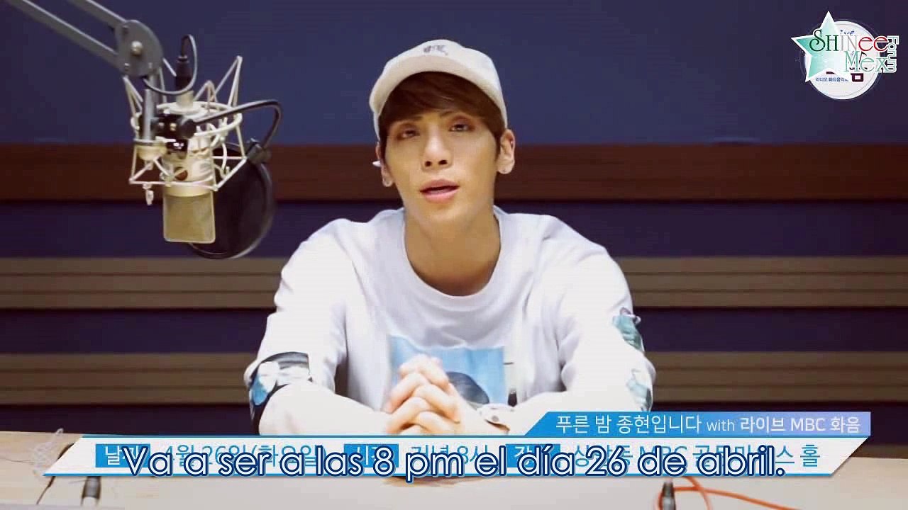 SHINee - Jonghyun  Live MBC Tuesday Concert [Subtitulos en Español]