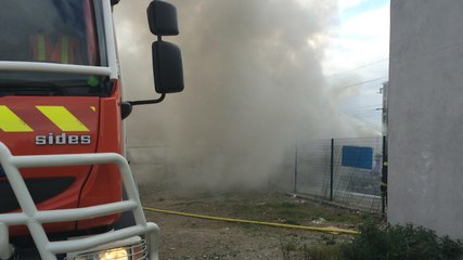 Un TER prend feu en gare