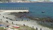 119 inmigrantes entran en Ceuta por el espigón de Benzú