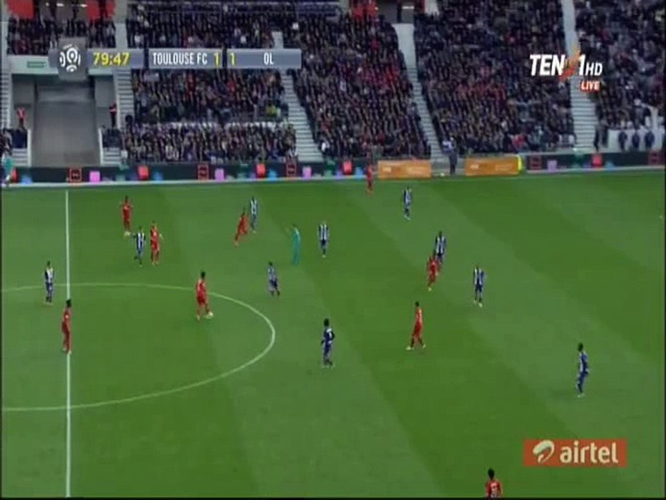 Alexandre Lacazette Goal HD – Toulouse 1-2 Olympique Lyonnais - 23.04.2016 HD