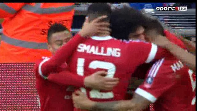 Marouane Fellaini Goal HD - Everton 0-1 Manchester United - 23-04-2016 FA Cup